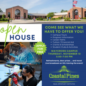 Photo for CPTC to Host Open House on Waycross Campus