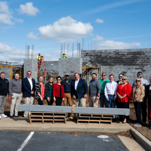 Photo for Topping Out Event Held at Southern Pines College and Career Academy