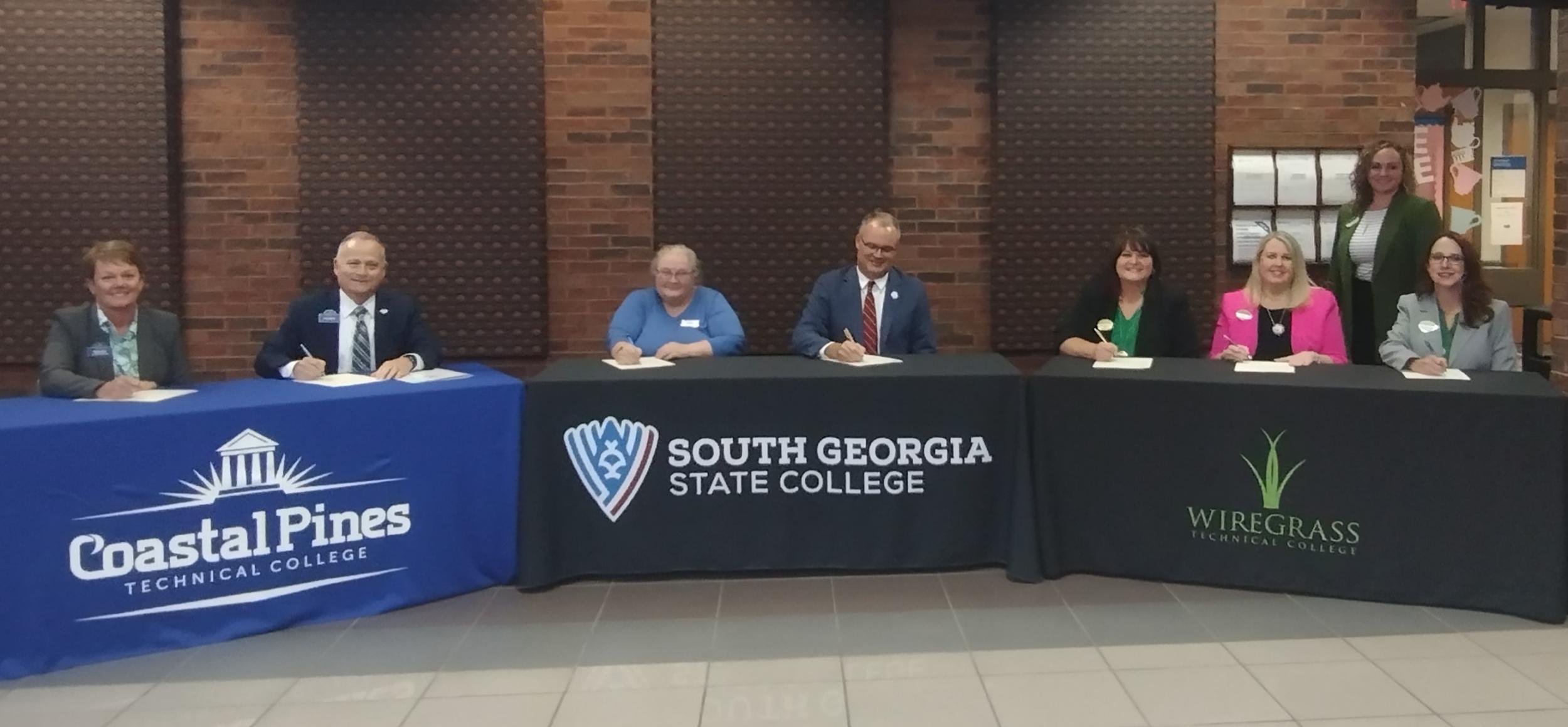 Photo for SGSC, Coastal Pines, and Wiregrass Sign Articulation Agreements