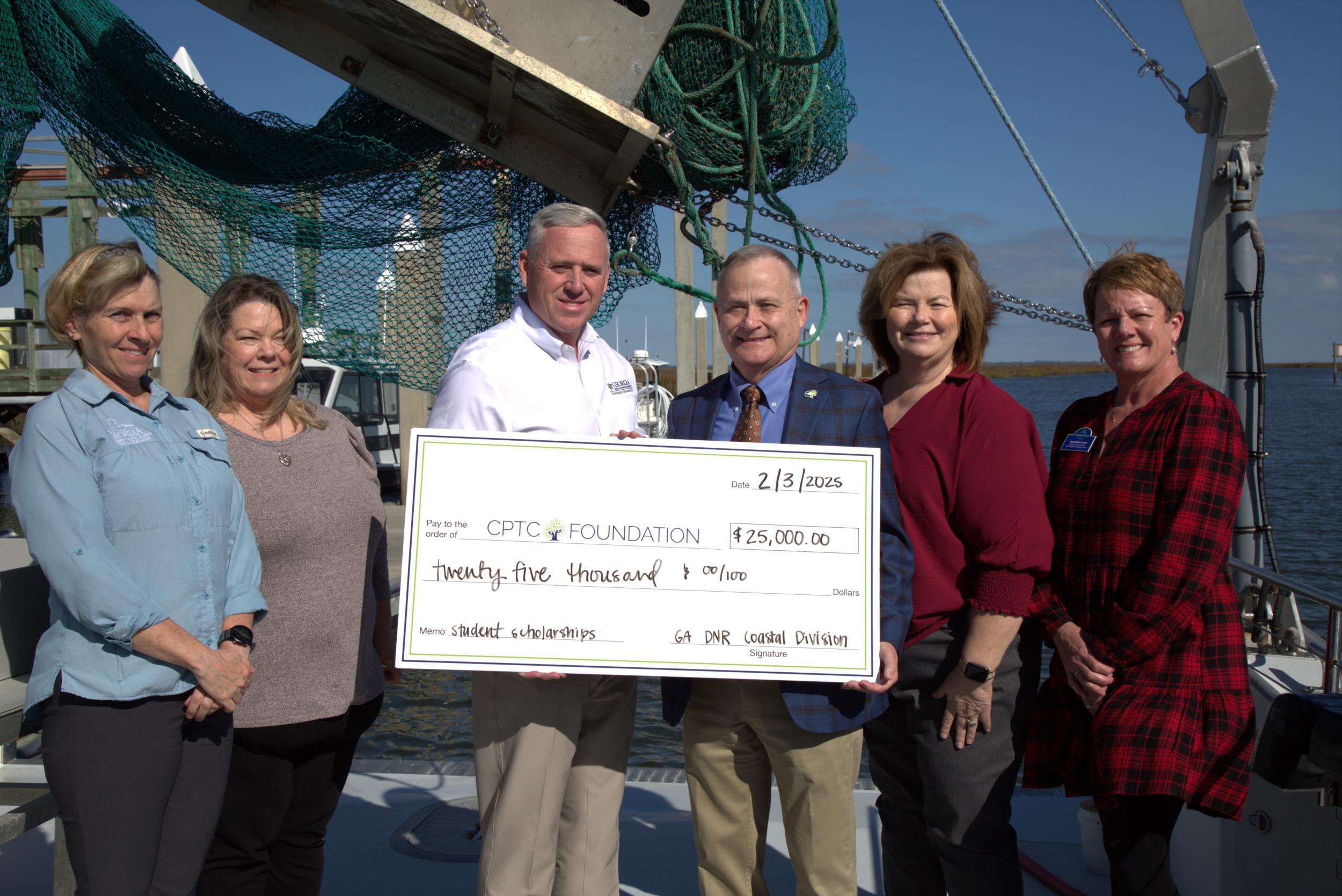 Photo for Georgia DNR Donates to Coastal Pines Foundation