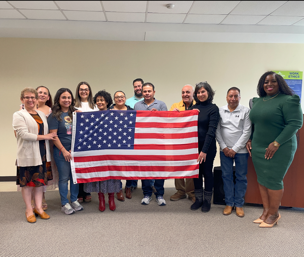 Photo for Coastal Pines Adult Education Program\'s ESL/Civics Students Become U.S. Citizens 