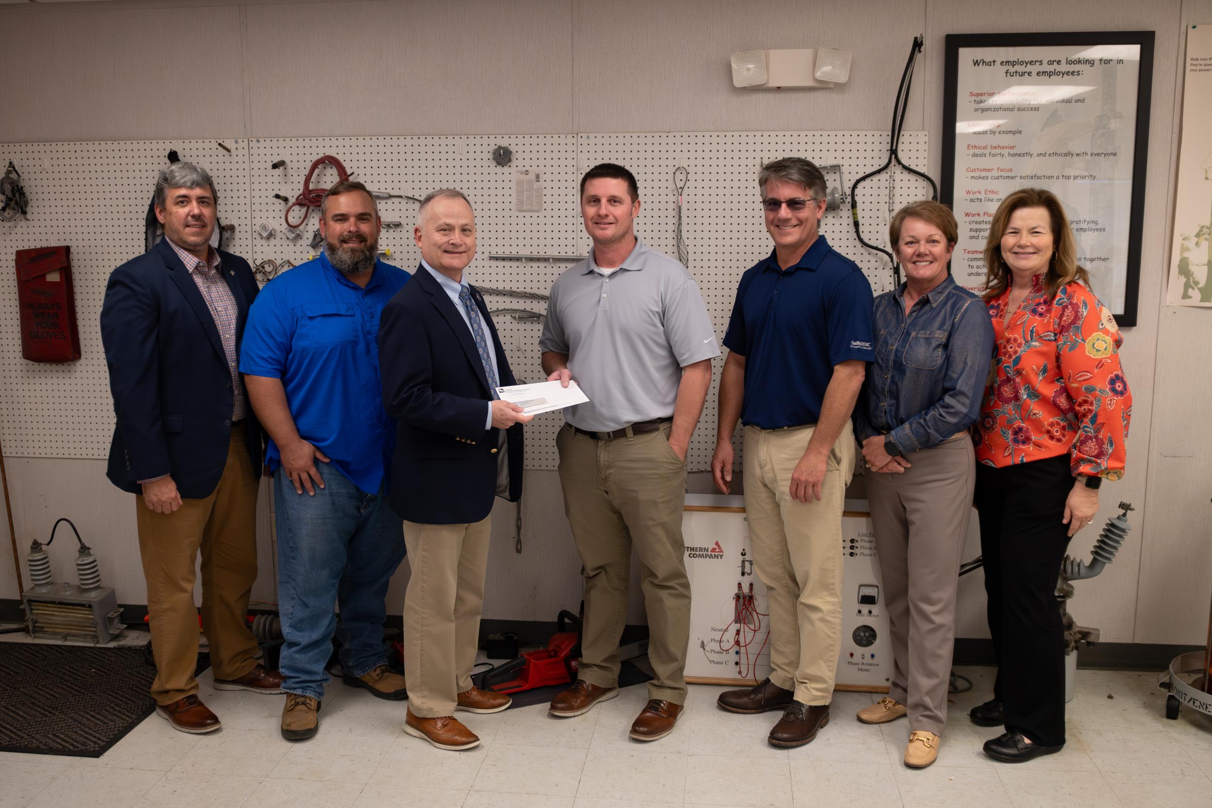Click to Read Satilla REMC Foundation Donates to CPTC Foundation Photo for Satilla REMC Foundation Donates to CPTC Foundation