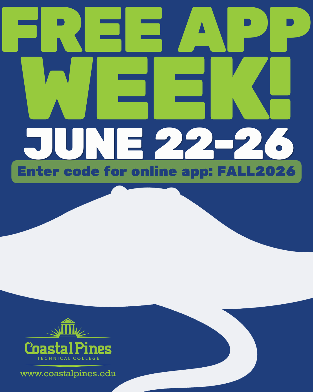 Photo for Coastal Pines Technical College Hosts Free Application Week June 22-26
