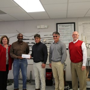 Photo for Satilla REMC Makes Donations to the Coastal Pines Technical College Foundation