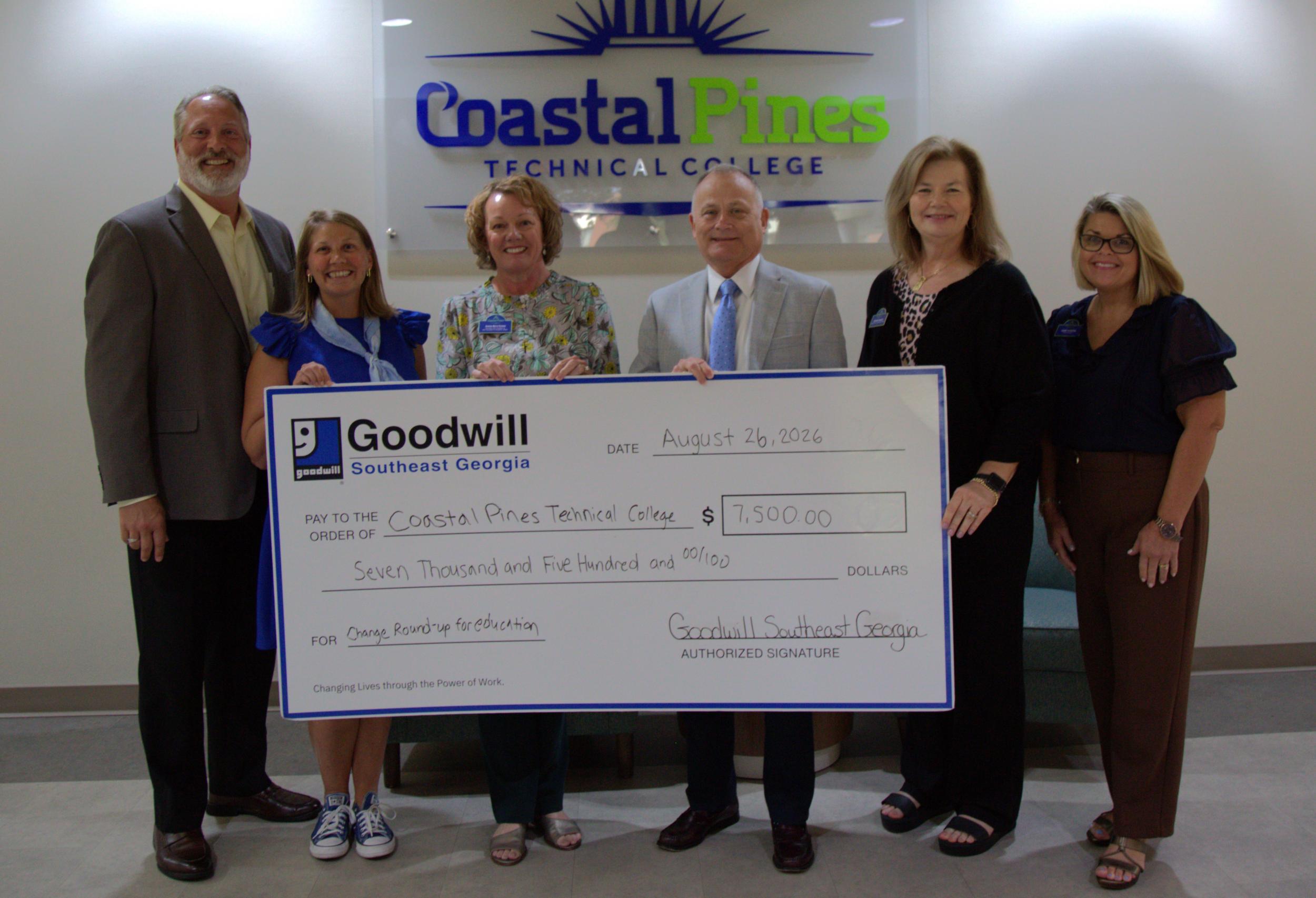 Click to Read Goodwill Southeast Georgia Invests $25,000 in Local Technical College Partnerships Photo for Goodwill Southeast Georgia Invests $25,000 in Local Technical College Partnerships