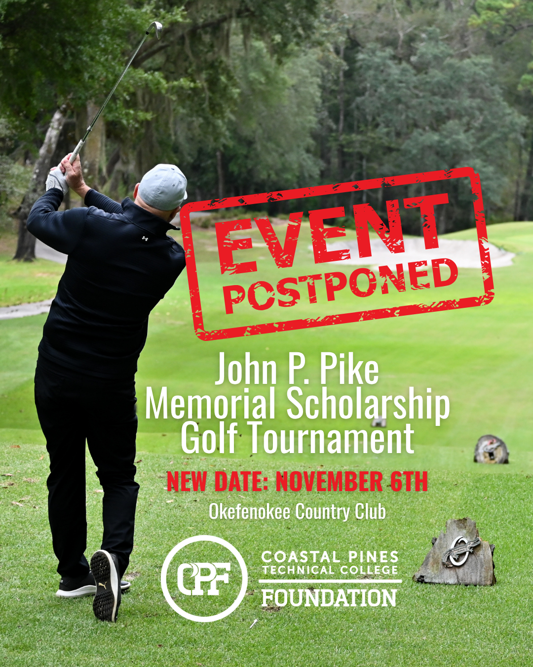 Photo for John P. Pike Memorial Scholarship Golf Tournament Postponed to November 6