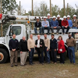 Photo for Georgia Power donates retired Line Truck to Coastal Pines Technical College&rsquo;s Lineworker Certification Program