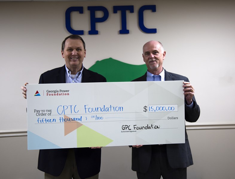 Photo for Georgia Power Foundation, Inc Gives to Coastal Pines Technical College Foundation