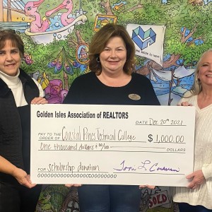 Photo for Golden Isles Association of REALTORS Donates to the CPTC Foundation