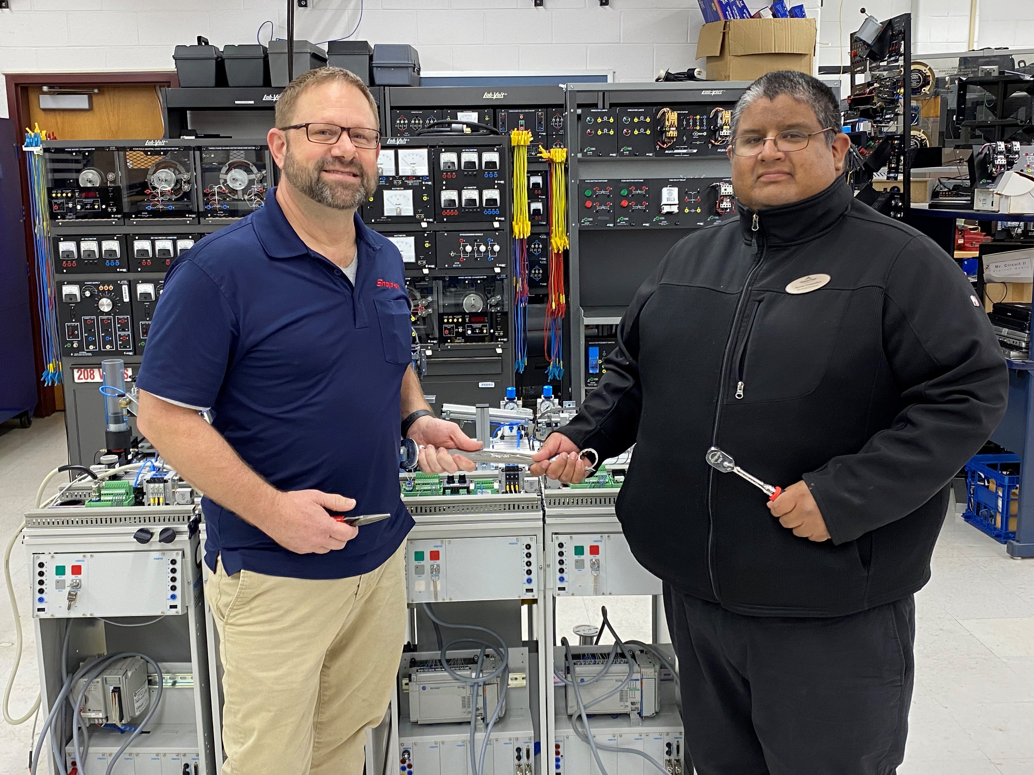 Photo for Snap-On Industrial Donates Tools to Electronics Technology Program