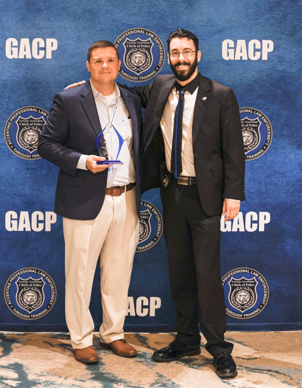 Photo for Coastal Pines Police Officer Named GACP Officer of the Year